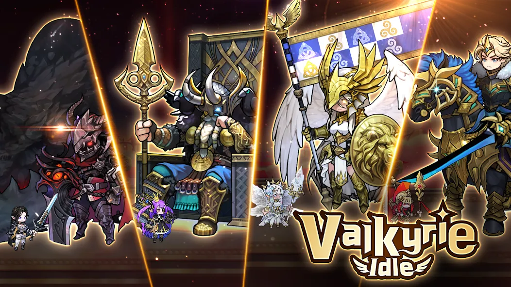 Взлом Valkyrie Idle  [МОД Меню] — последняя версия apk на Андроид screen 1