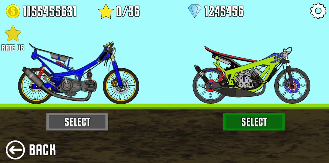 Взломанная Drag Racing Bike (Драг рейсинг байк)  [МОД Unlimited Money] — полная версия apk на Андроид screen 2