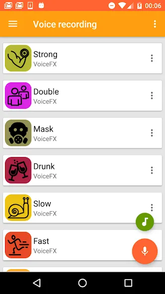 Взлом VoiceFX — Voice Changer with v  [МОД Все открыто] — полная версия apk на Андроид screen 4