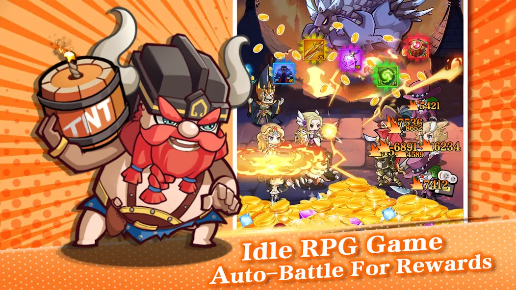 Взлом Mythic Summon: Idle RPG (Мифическое Призывание)  [МОД Unlimited Money] — последняя версия apk на Андроид screen 3