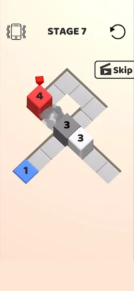 Скачать взломанную Stack Cube!  [МОД Menu] — стабильная версия apk на Андроид screen 2