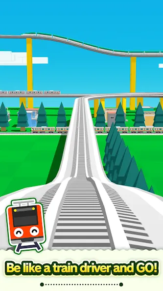 Скачать взломанную Train Go — Railway Simulator (Трэйн Го)  [МОД Unlocked] — полная версия apk на Андроид screen 2