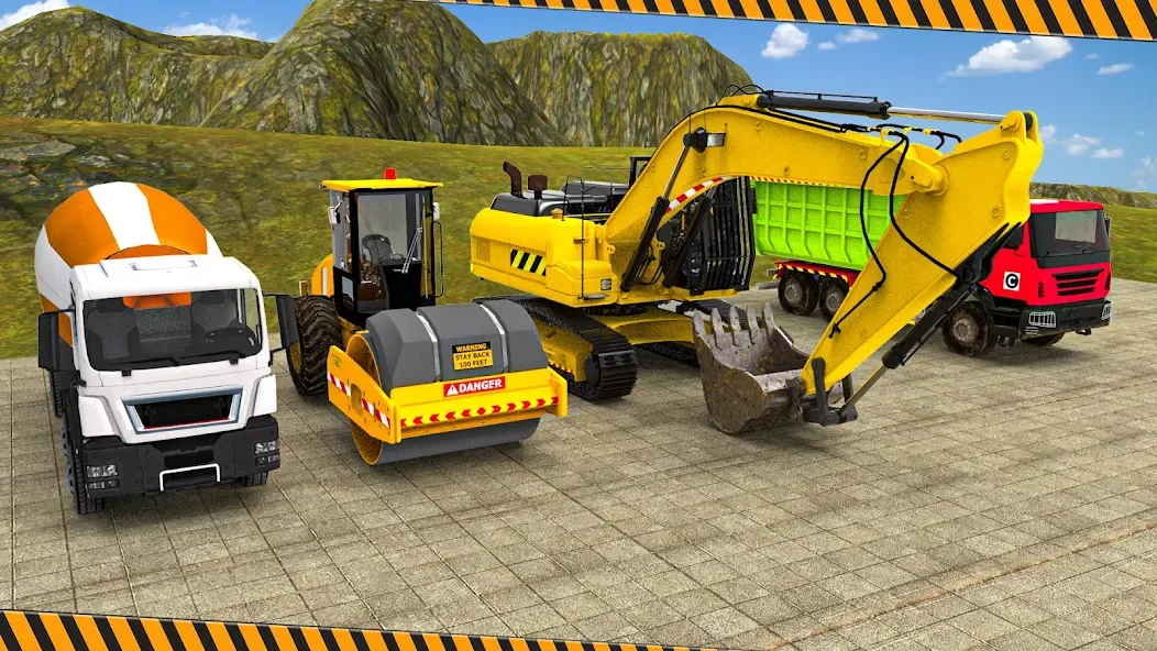 Скачать взлом Heavy Construction Simulator  [МОД Unlocked] — стабильная версия apk на Андроид screen 1