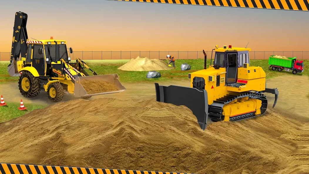 Скачать взлом Heavy Construction Simulator  [МОД Unlocked] — стабильная версия apk на Андроид screen 3