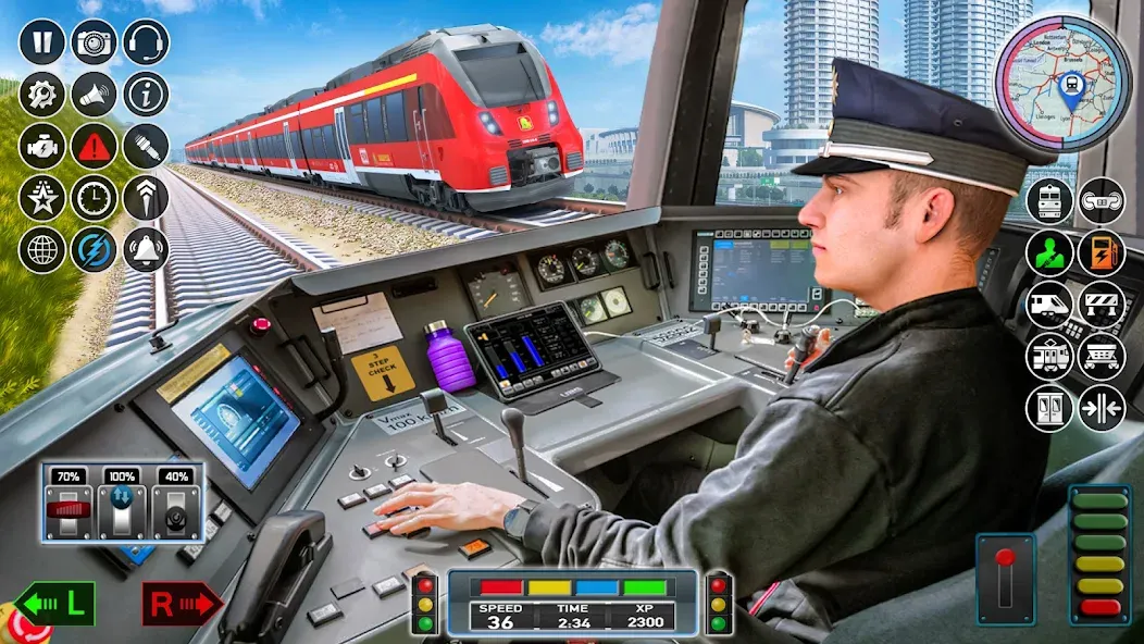 Скачать взлом City Train Game 3d Train games  [МОД Много монет] — полная версия apk на Андроид screen 2