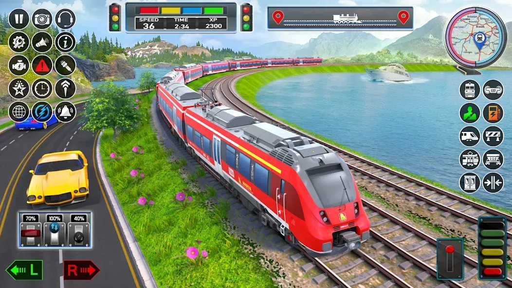 Скачать взлом City Train Game 3d Train games  [МОД Много монет] — полная версия apk на Андроид screen 3