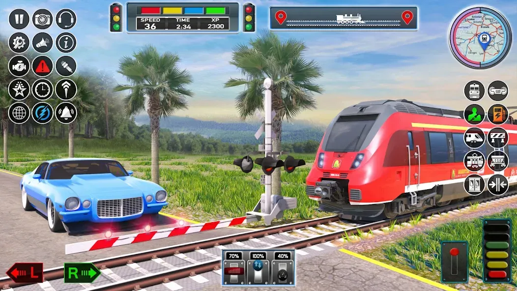 Скачать взлом City Train Game 3d Train games  [МОД Много монет] — полная версия apk на Андроид screen 4