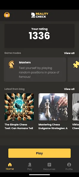 Взломанная Reality Check Chess (Реалити Чек)  [МОД Unlocked] — последняя версия apk на Андроид screen 1