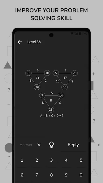 Взлом Math Puzzle & Brain Riddles  [МОД Mega Pack] — последняя версия apk на Андроид screen 5