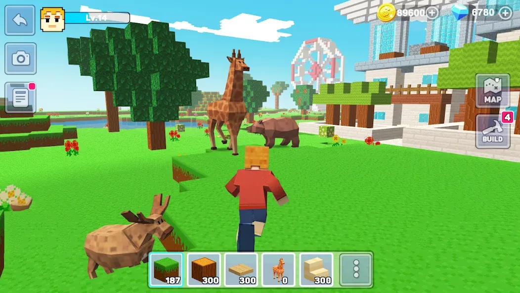 Взломанная MiniCraft: Blocky Craft 2024 (МиниКрафт)  [МОД Unlimited Money] — стабильная версия apk на Андроид screen 3