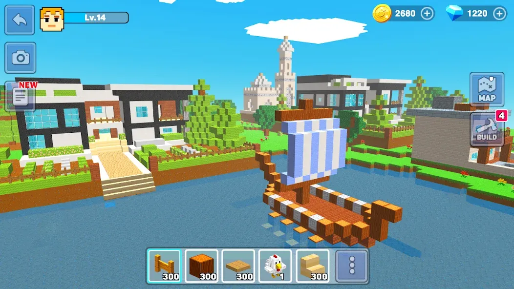 Взломанная MiniCraft: Blocky Craft 2024 (МиниКрафт)  [МОД Unlimited Money] — стабильная версия apk на Андроид screen 4