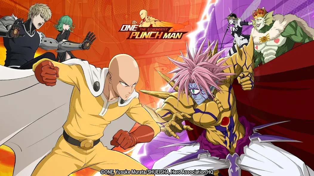 Скачать взломанную One Punch Man — The Strongest (Уан Панч Мен)  [МОД Unlimited Money] — стабильная версия apk на Андроид screen 1