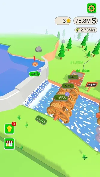 Скачать взлом Water Power (Уотер Пауэр)  [МОД Unlocked] — полная версия apk на Андроид screen 5