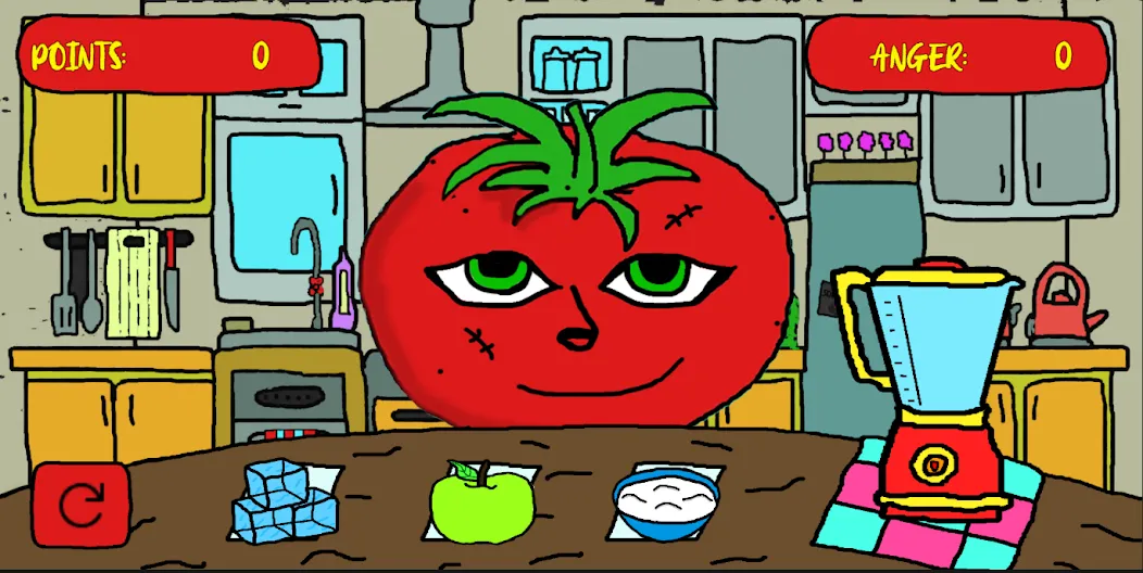 Взломанная Mr Hungry Tomato (Мистер Голодный Помидор)  [МОД Unlocked] — последняя версия apk на Андроид screen 1