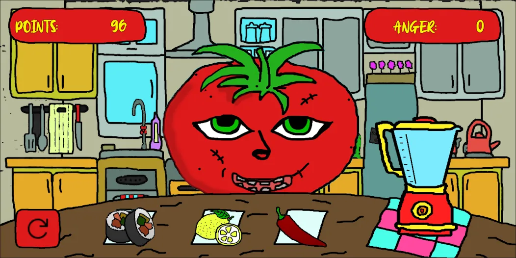 Взломанная Mr Hungry Tomato (Мистер Голодный Помидор)  [МОД Unlocked] — последняя версия apk на Андроид screen 2