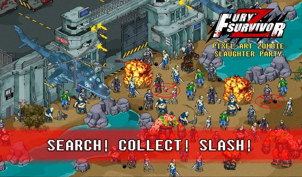 Взломанная Fury Survivor: Pixel Z (Фьюри Сурвайвер)  [МОД Много монет] — полная версия apk на Андроид screen 2