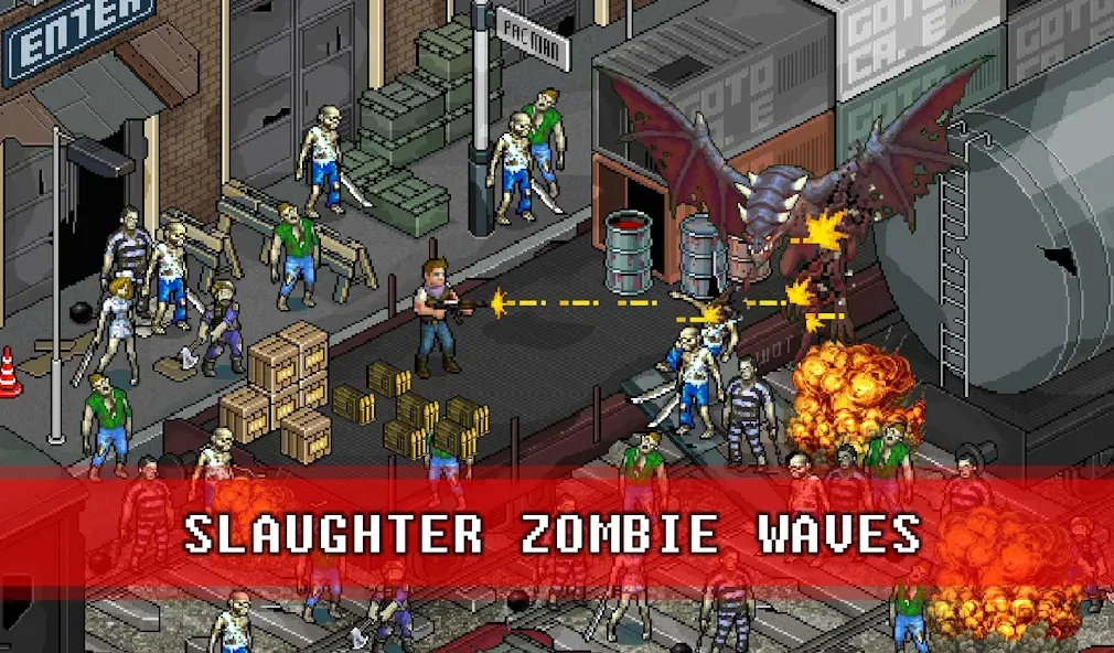 Взломанная Fury Survivor: Pixel Z (Фьюри Сурвайвер)  [МОД Много монет] — полная версия apk на Андроид screen 4