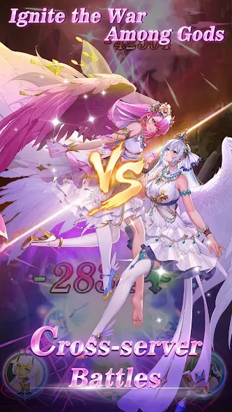 Взломанная Idle Angels: Goddess' Warfare (Айдл Энджелс)  [МОД Menu] — стабильная версия apk на Андроид screen 5