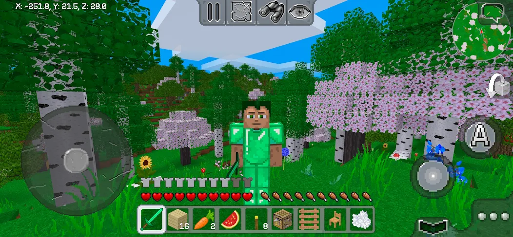 Скачать взлом MultiCraft — Build and Mine!  [МОД Unlimited Money] — последняя версия apk на Андроид screen 1