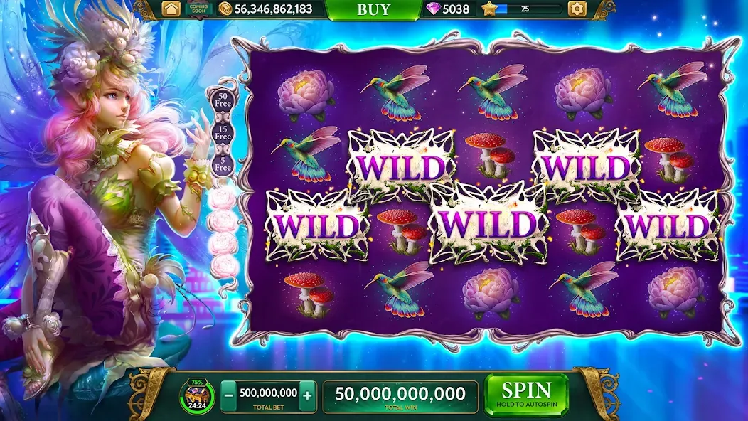 Скачать взлом ARK Casino — Vegas Slots Game (АРК Казино)  [МОД Mega Pack] — последняя версия apk на Андроид screen 5