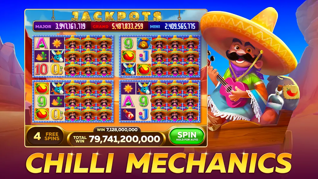 Взлом Infinity Slots — Casino Games (Инфинити Слоты)  [МОД Unlocked] — полная версия apk на Андроид screen 2