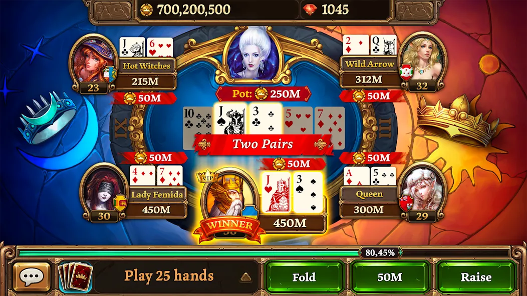 Взломанная Texas Holdem — Scatter Poker (Тексас Холдем)  [МОД Все открыто] — последняя версия apk на Андроид screen 1