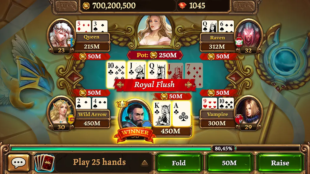 Взломанная Texas Holdem — Scatter Poker (Тексас Холдем)  [МОД Все открыто] — последняя версия apk на Андроид screen 3