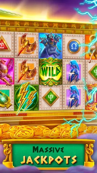 Взлом Slots Era — Jackpot Slots Game (Слотс Эра)  [МОД Unlocked] — последняя версия apk на Андроид screen 2