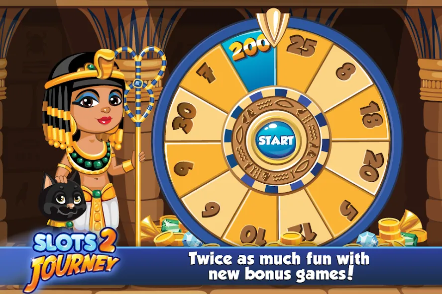 Скачать взлом Slots Journey 2: Vegas Casino  [МОД Menu] — стабильная версия apk на Андроид screen 5