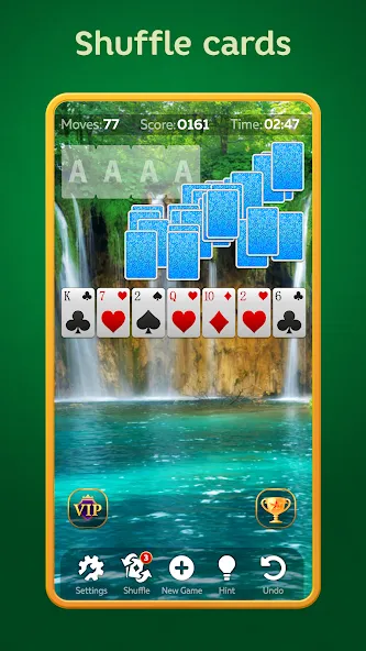 Скачать взломанную Solitaire Play — Card Klondike (Солитер Плей)  [МОД Меню] — последняя версия apk на Андроид screen 2