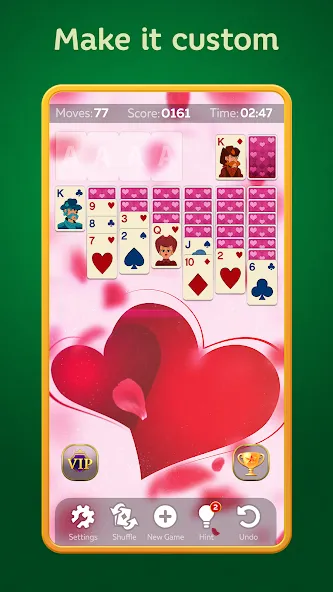 Скачать взломанную Solitaire Play — Card Klondike (Солитер Плей)  [МОД Меню] — последняя версия apk на Андроид screen 3