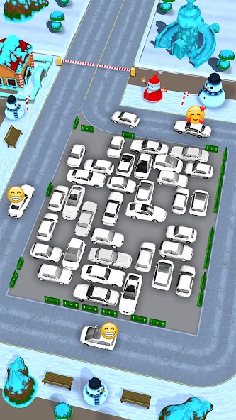 Скачать взломанную Parking Jam: Car Parking Games (Паркинг Джем)  [МОД Бесконечные монеты] — последняя версия apk на Андроид screen 2