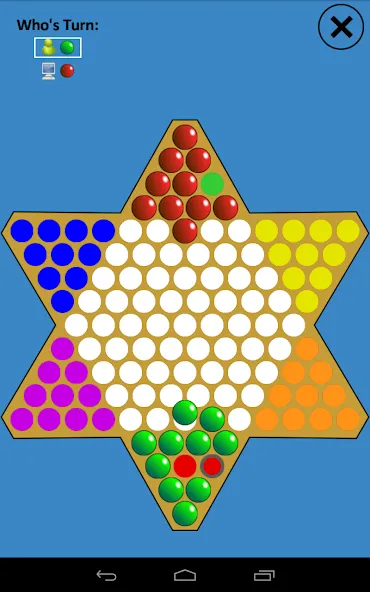 Скачать взломанную Chinese Checkers Touch (Китайские шашки Тач)  [МОД Бесконечные монеты] — последняя версия apk на Андроид screen 4