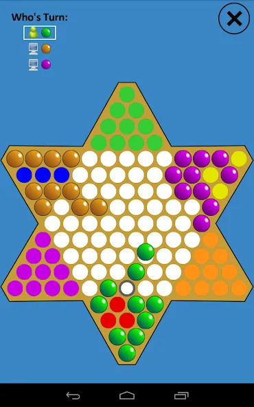 Скачать взломанную Chinese Checkers Touch (Китайские шашки Тач)  [МОД Бесконечные монеты] — последняя версия apk на Андроид screen 5