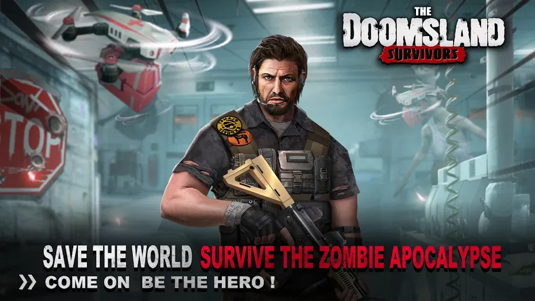 Скачать взломанную The Doomsland: Survivors (Зе Думсланд)  [МОД Unlimited Money] — полная версия apk на Андроид screen 1