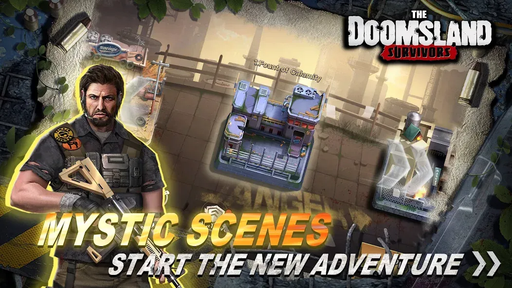 Скачать взломанную The Doomsland: Survivors (Зе Думсланд)  [МОД Unlimited Money] — полная версия apk на Андроид screen 5