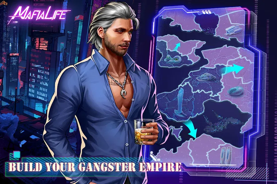 Скачать взлом Mafia Life: Underworld (Мафия Лайф)  [МОД Unlimited Money] — последняя версия apk на Андроид screen 1