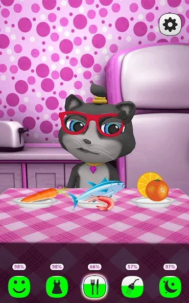 Взлом My Talking Kitty Cat  [МОД Unlimited Money] — стабильная версия apk на Андроид screen 3