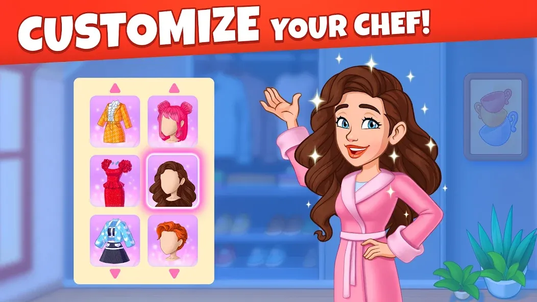 Скачать взломанную Cooking Diary® Restaurant Game (Кукинг Диари)  [МОД Много денег] — полная версия apk на Андроид screen 2