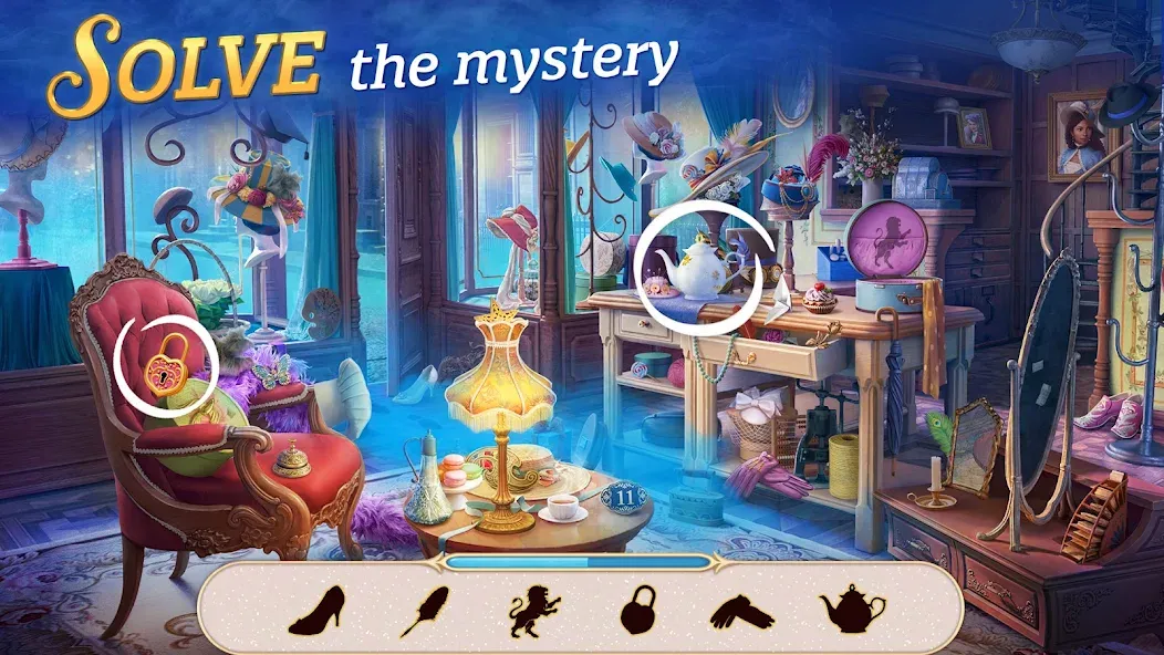 Взлом Seekers Notes: Hidden Objects  [МОД Бесконечные деньги] — стабильная версия apk на Андроид screen 2