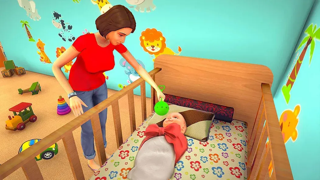 Скачать взломанную Virtual Pregnant Mom Baby Care (Виртуальная беременная мама Уход за младенцем)  [МОД Все открыто] — полная версия apk на Андроид screen 4