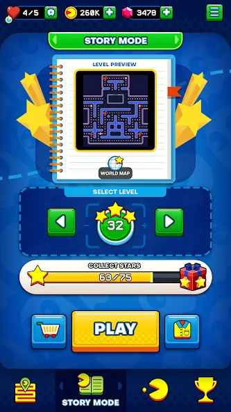 Взлом PAC-MAN (ПАК)  [МОД Много денег] — стабильная версия apk на Андроид screen 3