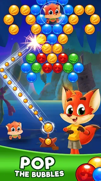 Взлом Bubble Friends Bubble Shooter  [МОД Unlocked] — стабильная версия apk на Андроид screen 1