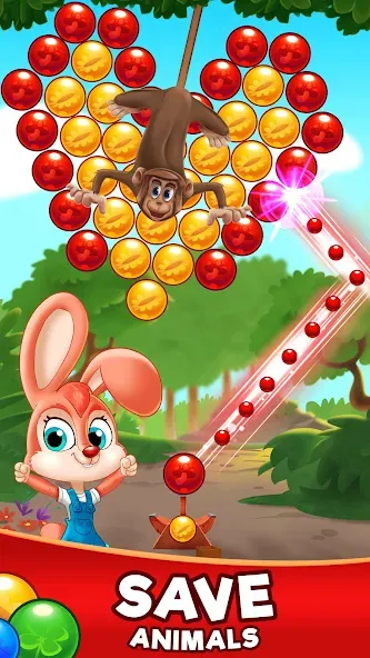 Взлом Bubble Friends Bubble Shooter  [МОД Unlocked] — стабильная версия apk на Андроид screen 2