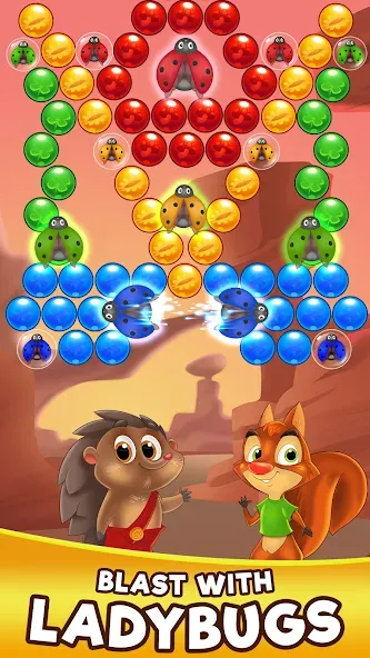 Взлом Bubble Friends Bubble Shooter  [МОД Unlocked] — стабильная версия apk на Андроид screen 4