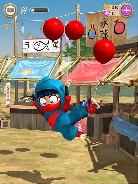 Скачать взломанную Clumsy Ninja (Кламзи Ниндзя)  [МОД Unlimited Money] — стабильная версия apk на Андроид screen 3