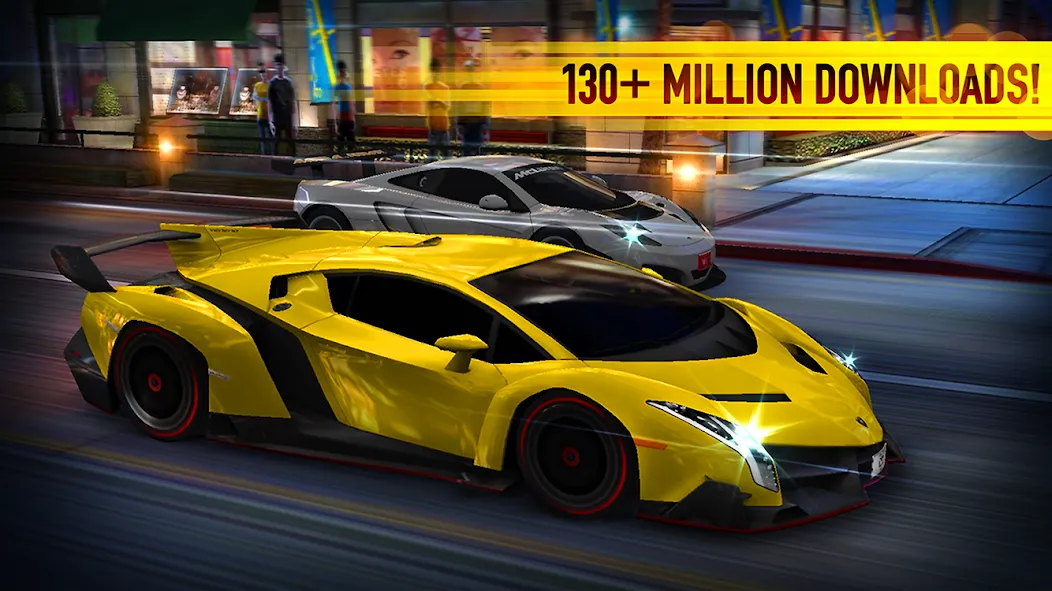 Скачать взломанную CSR Racing  [МОД Много денег] — полная версия apk на Андроид screen 1