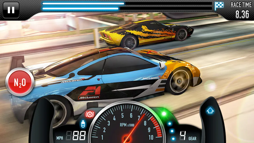 Скачать взломанную CSR Racing  [МОД Много денег] — полная версия apk на Андроид screen 4