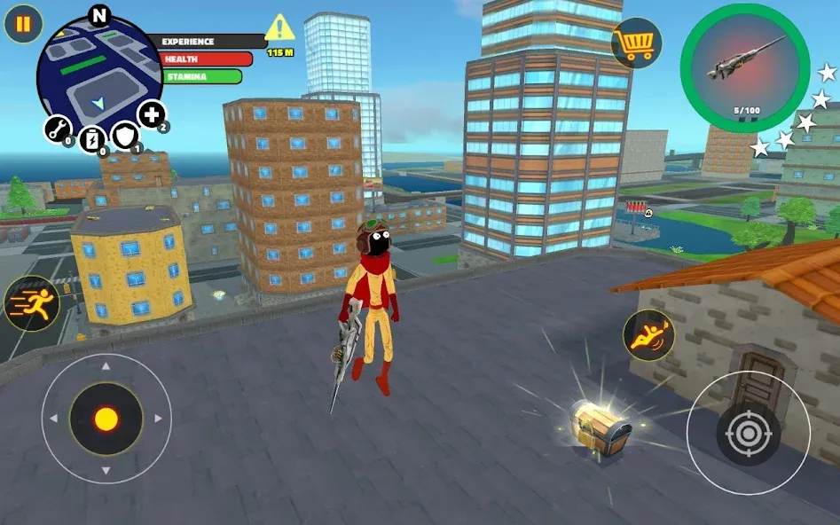 Скачать взлом Stick Superhero  [МОД Много денег] — стабильная версия apk на Андроид screen 1