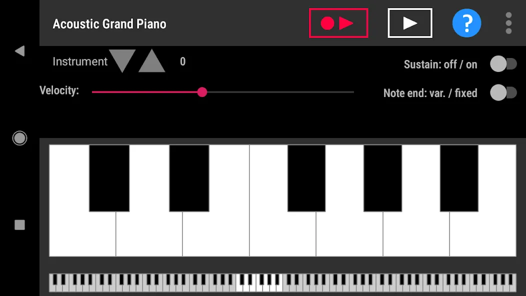 Взлом Simple piano with recorder (Симпл пиано с рекордером)  [МОД Unlimited Money] — полная версия apk на Андроид screen 4